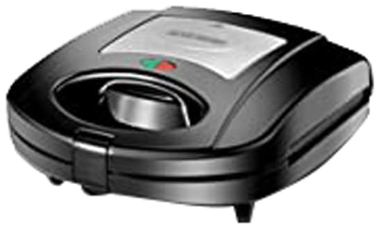 BLACK+DECKER 780W 3 In 1 Interchangeable Grill,Waffle & Sandwich Maker TS2130-B5