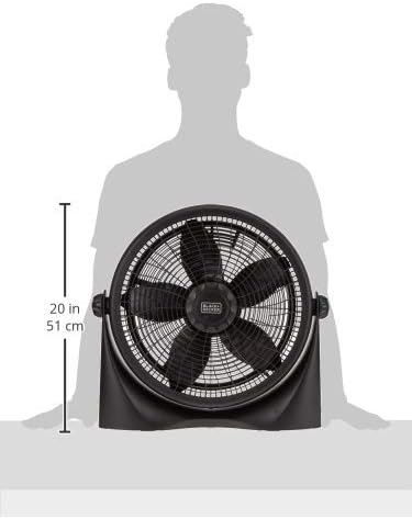 BLACK+DECKER 16" Box Fan FB1620-B5