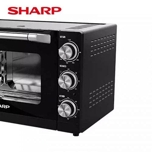 SHARP 60L Double Glass Electric Oven with Rotisserie & Convection EO-60NK-3