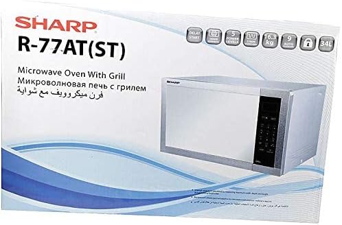 SHARP 34L Digital Microwave Oven With Grill R-77AT-ST