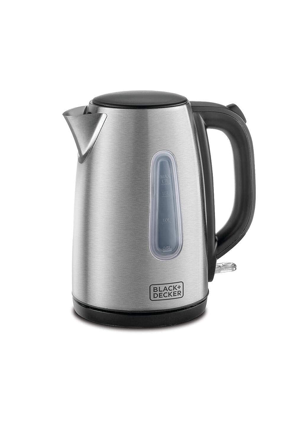 BLACK+DECKER 1.7L Stainless Steel Kettle JC450-B5