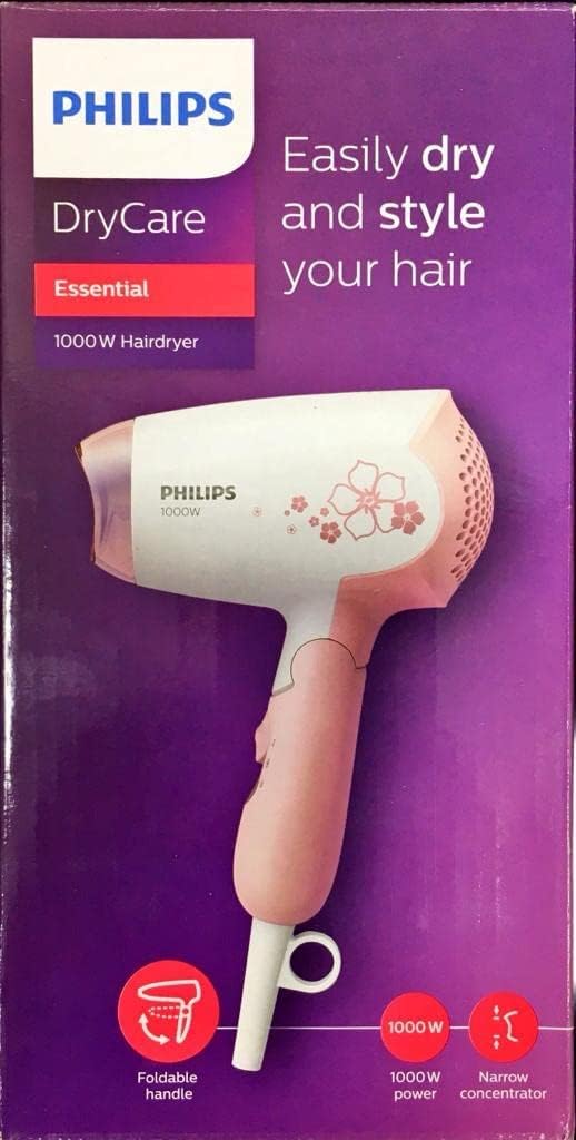 PHILIPS 1000W Hair Dryer with Foldable Handle HP8108