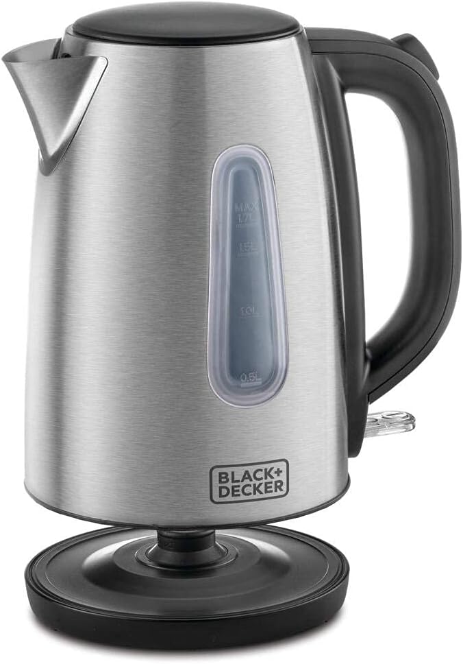 BLACK+DECKER 1.7L Stainless Steel Kettle JC450-B5