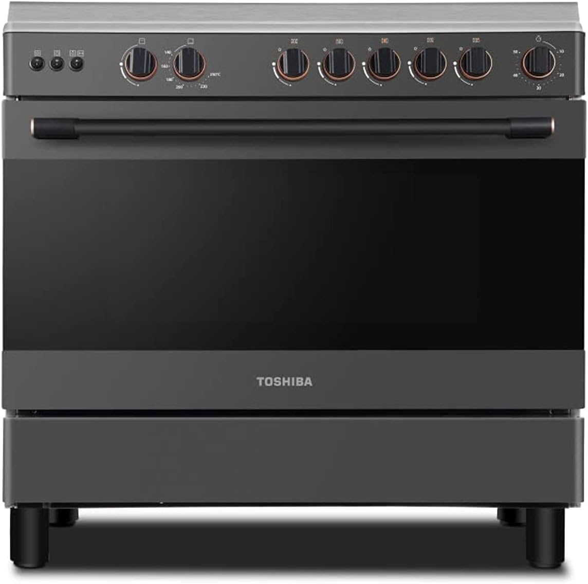 TOSHIBA 90x60 5 Burners Gas Cooker TBA-36LMG5G089KS