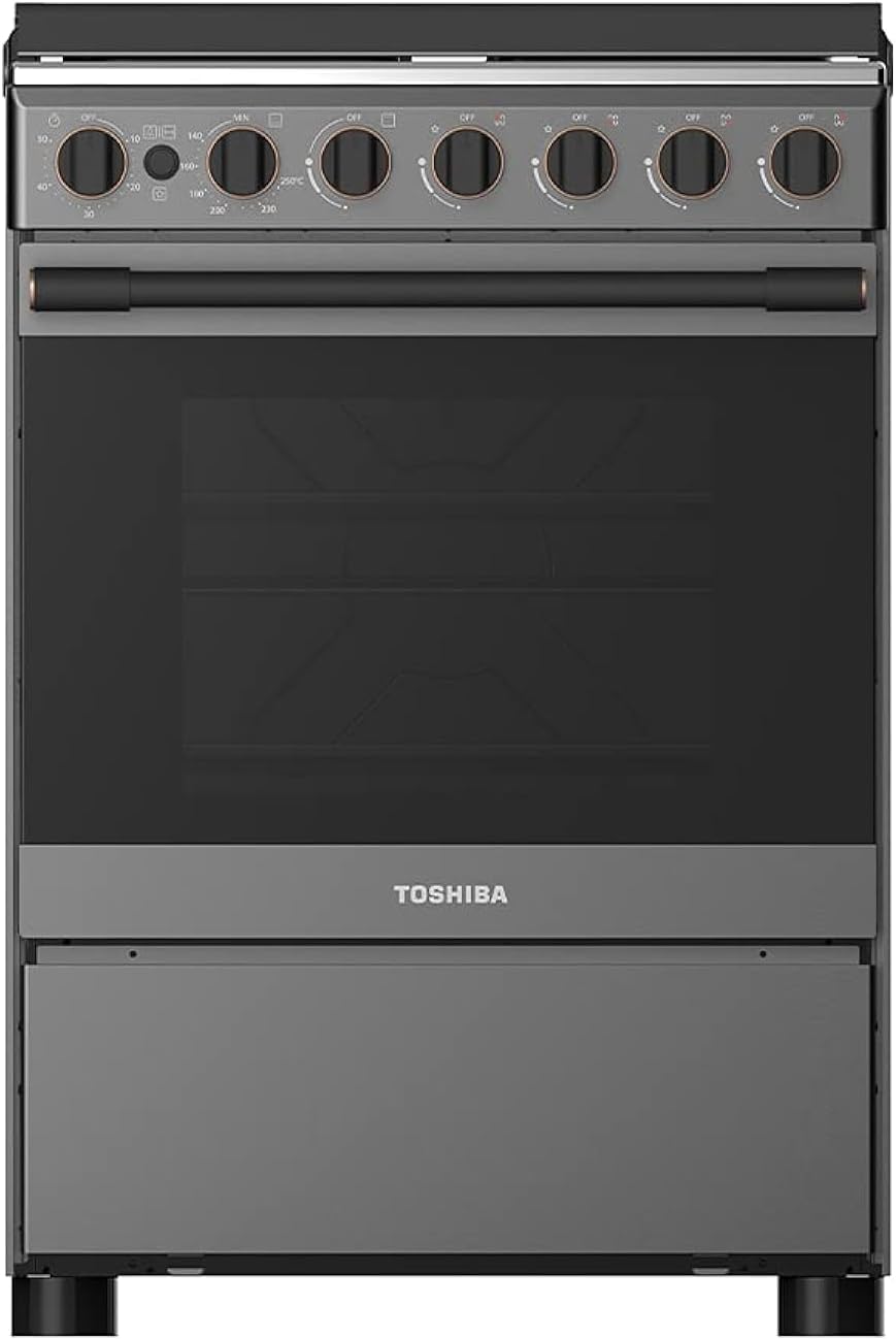 TOSHIBA 60x60 4 Burners Gas Cooker TBA-24BMG4G089KS