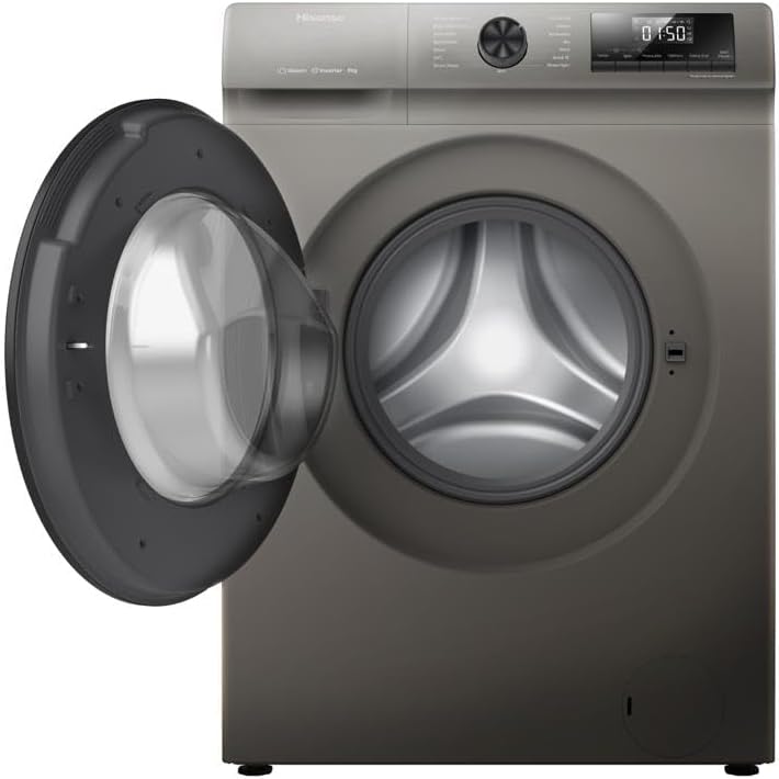 Hisense 8Kg Front Load Washing Machine WFSQ8012VMT