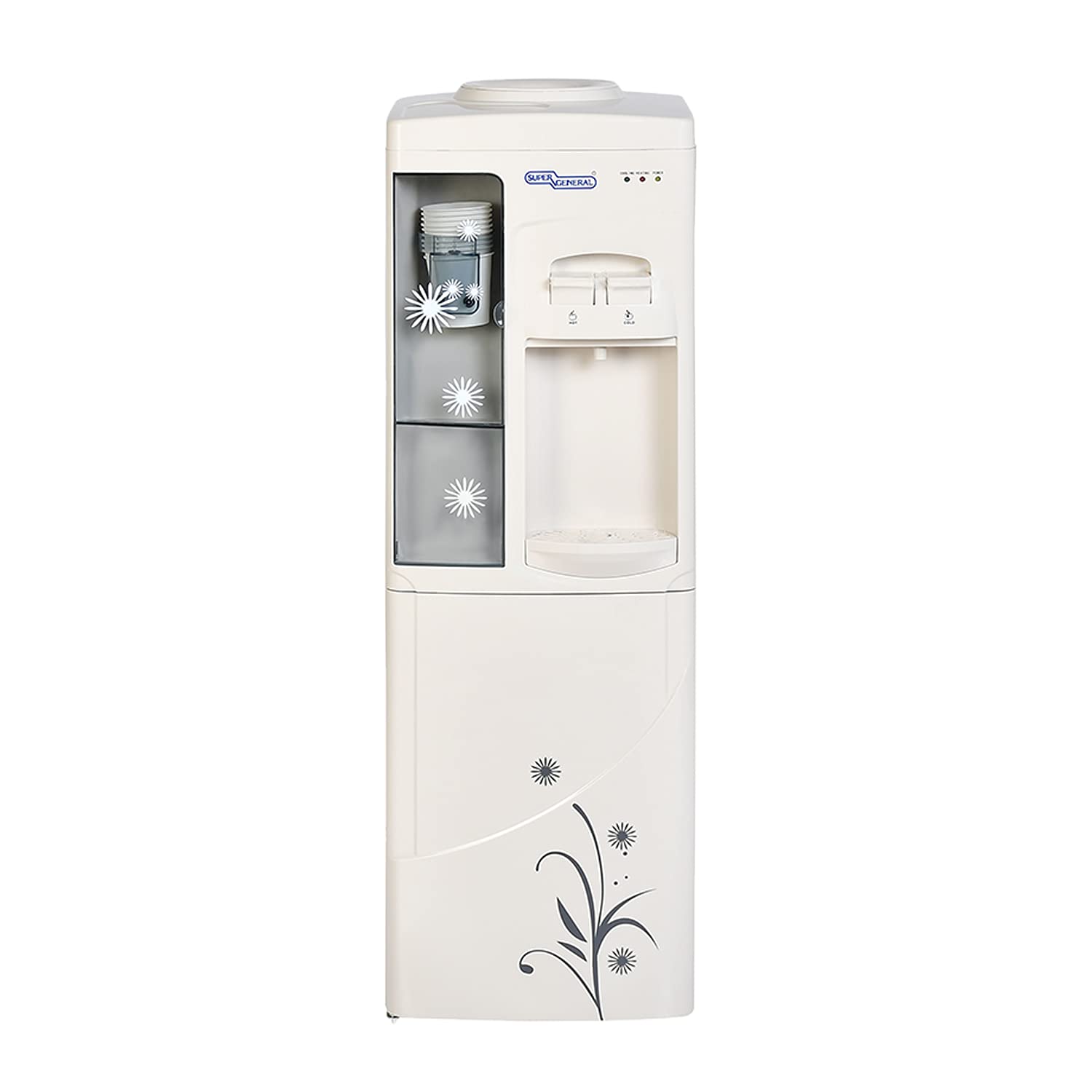 Super General 2 Tap Top Load Water Dispenser with Cabinet SGL1171