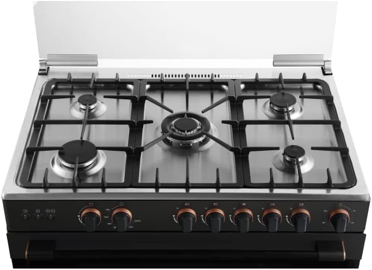 TOSHIBA 90x60 5 Burners Gas Cooker TBA-36LMG5G089KS