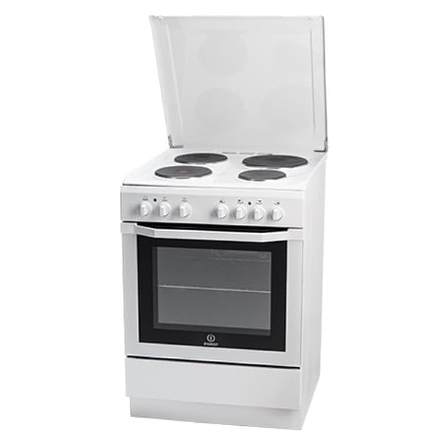 INDESIT 60X60 4 Hot Plates Electric Cooker I-6E5H2EWEX