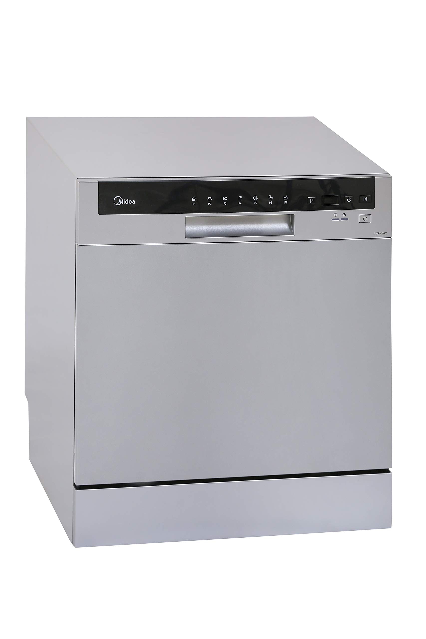 Midea 8 Place Settings Counter Top Dishwasher WQP83802FS