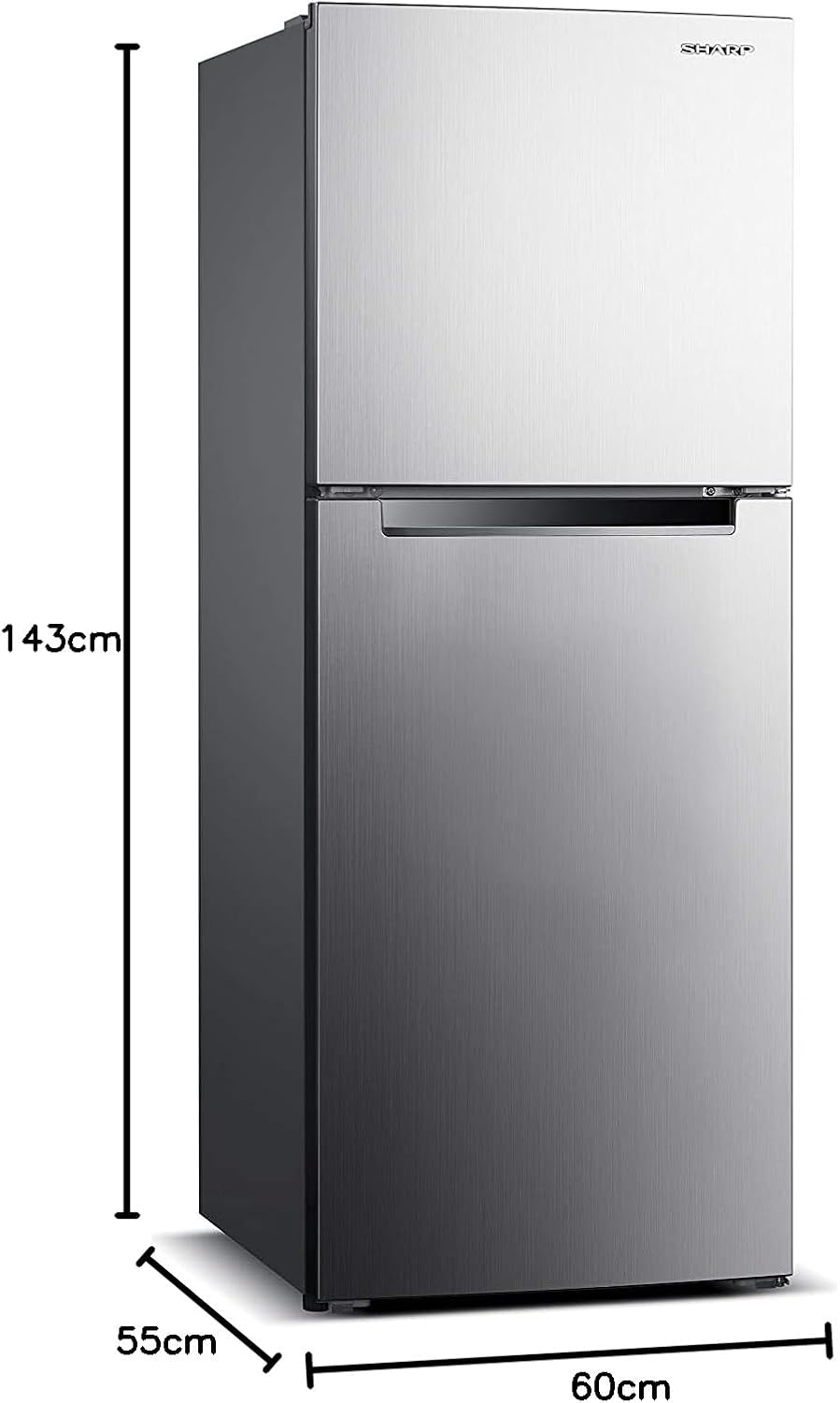 SHARP 260L Top Mount Refrigerator SJ-HM260-HS