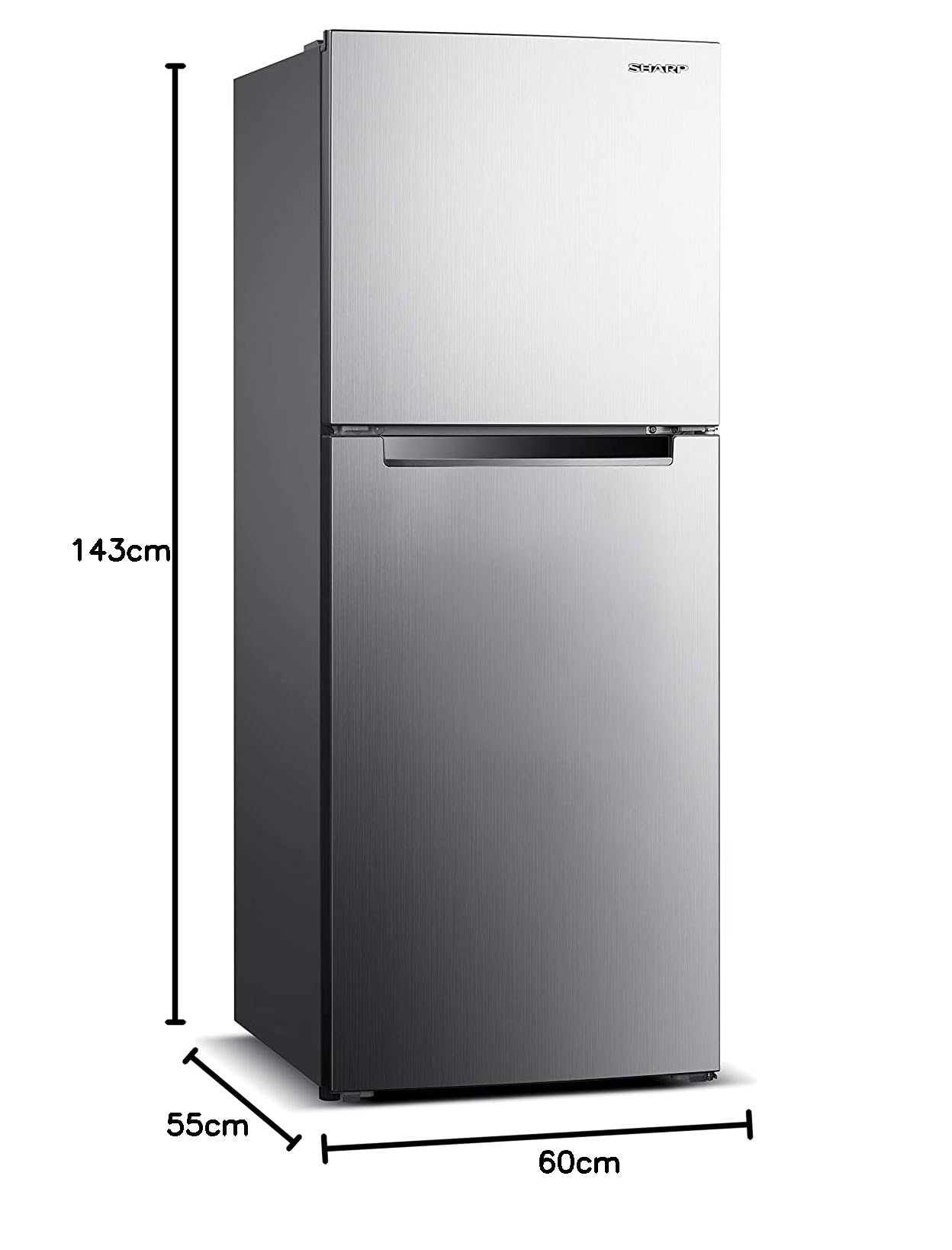 SHARP 260L Top Mount Refrigerator SJ-HM260-HS