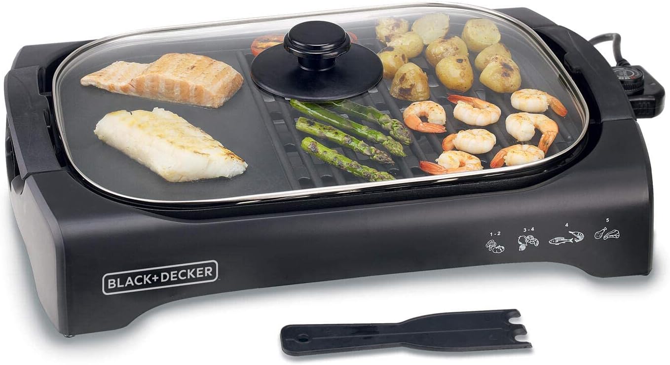 BLACK+DECKER 2200W Flat Grill LGM70-B5