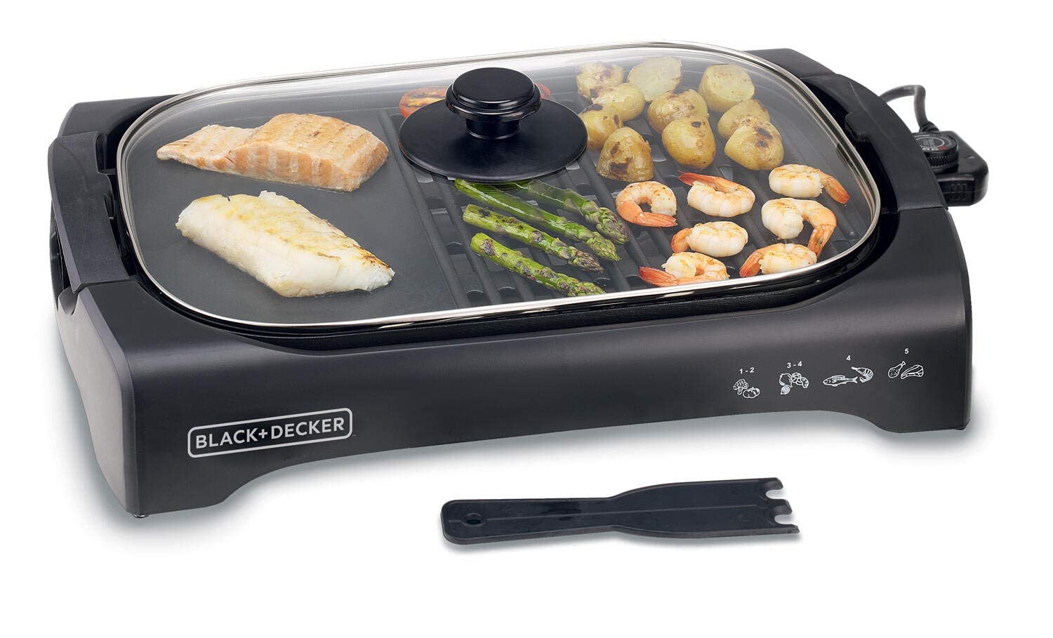 BLACK+DECKER 2200W Flat Grill LGM70-B5