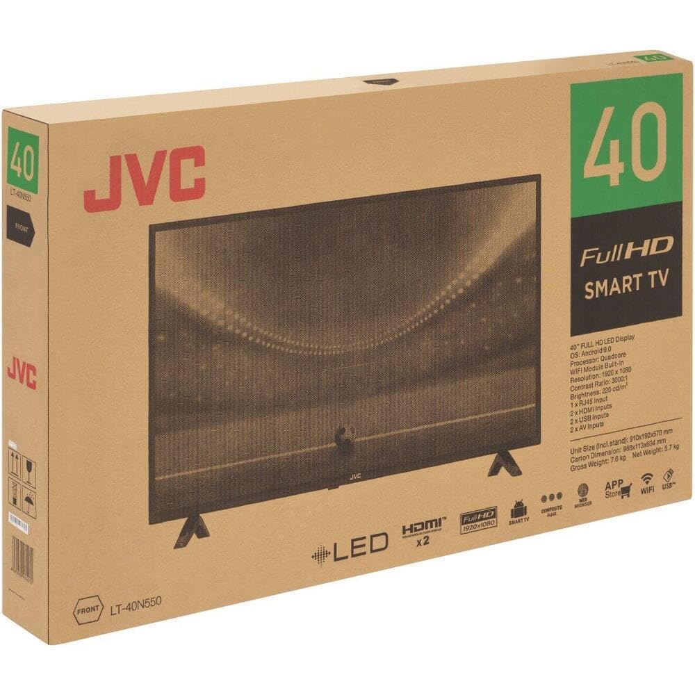 JVC  40" HD Smart Television LT-40N550