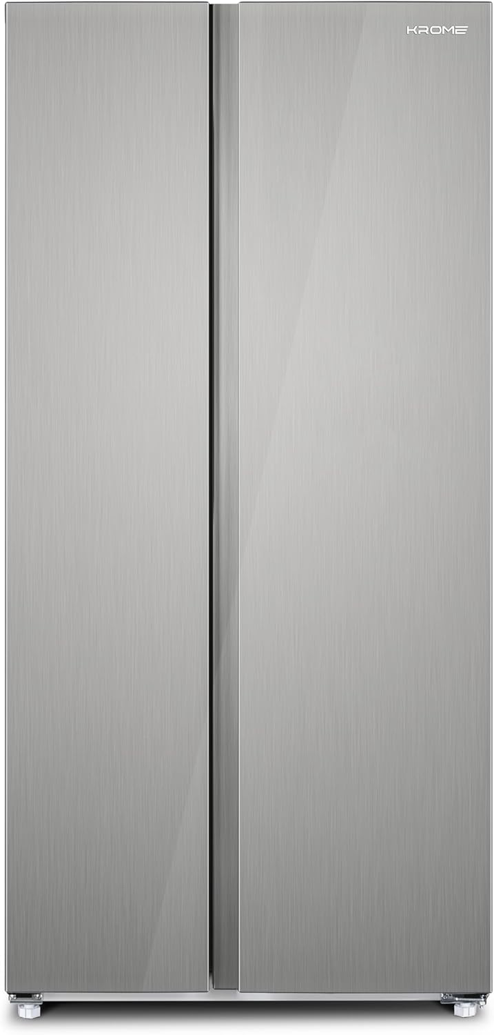 Krome 600L Side by Side Refrigerator with Water Dispenser KR-SBS600WM