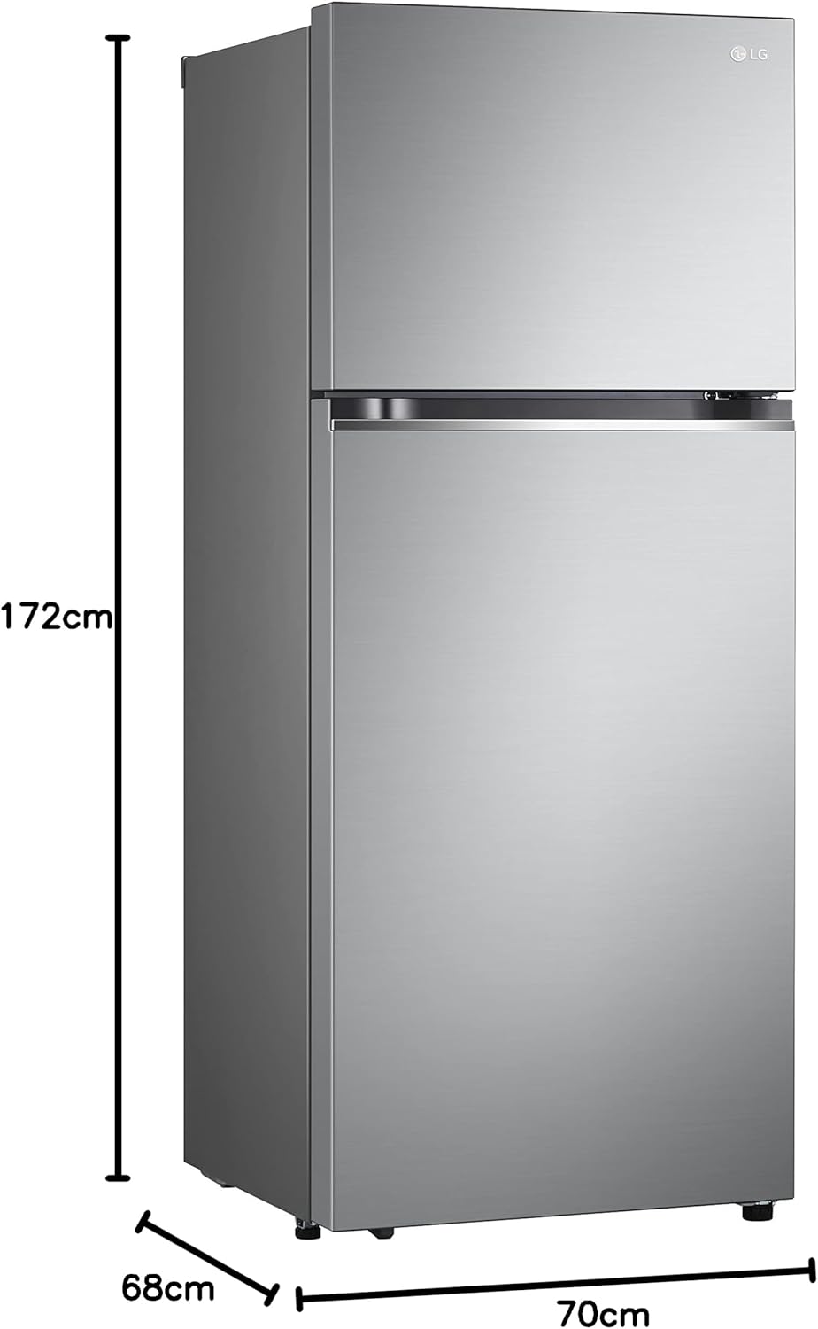 LG 375L Double Door Refrigerator GN-B482PLGB