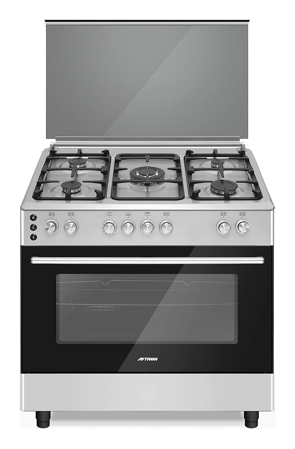 AFTRON 90x60 5 Burners Gas Cooker AFGR9075CFSD