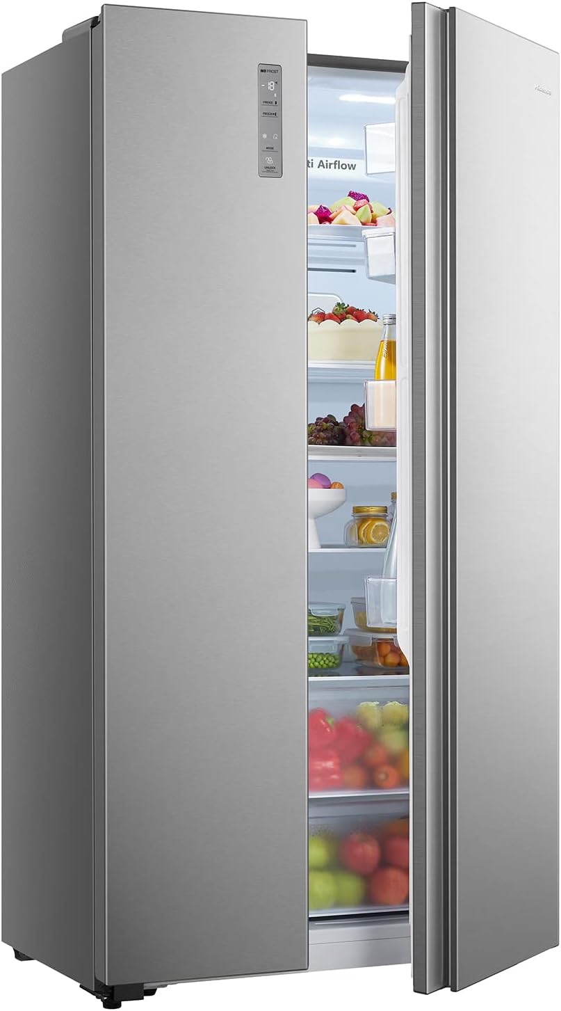 Hisense 670L Side By Side Refrigerator RS670N4ASU