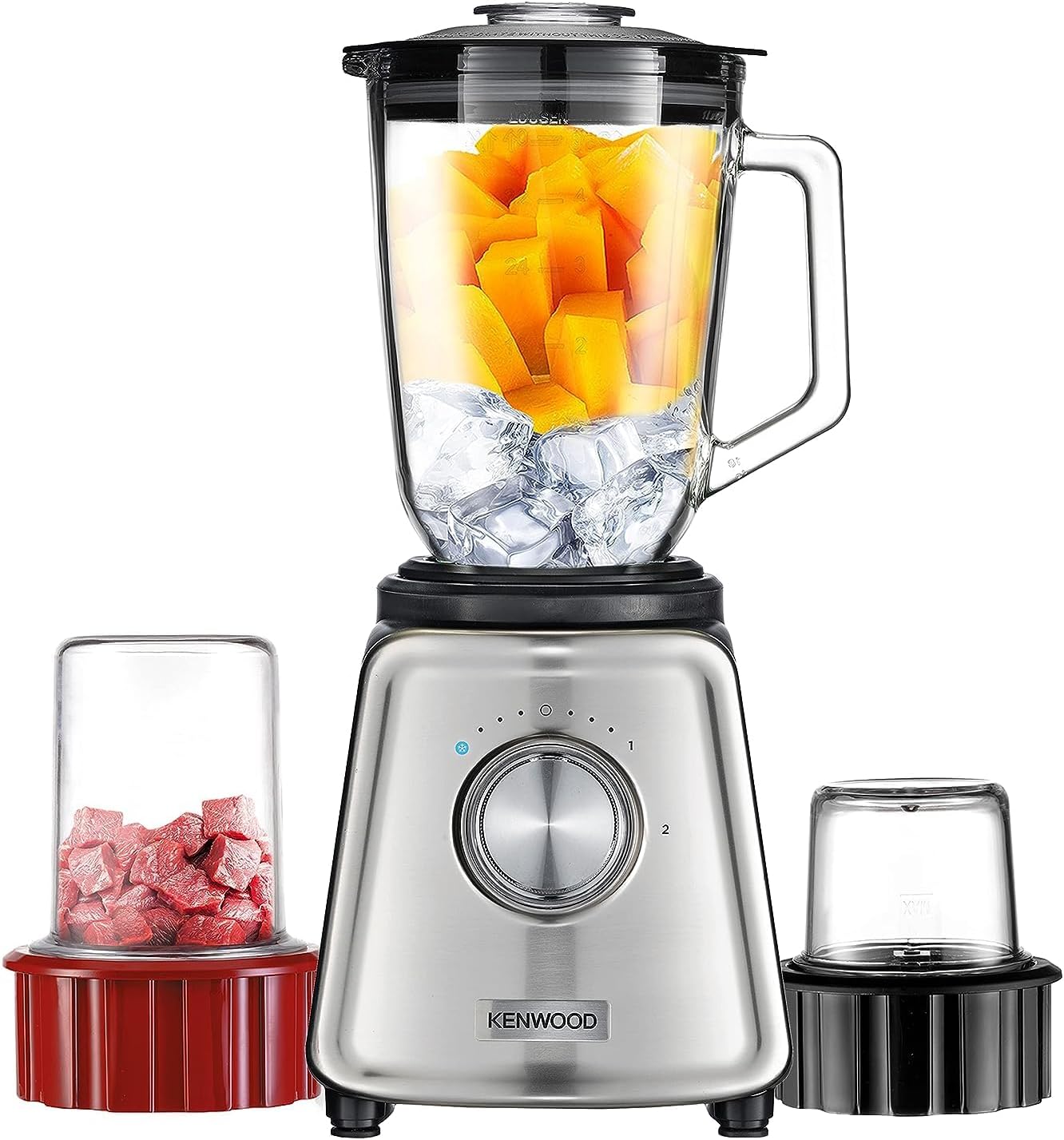 KENWOOD 800W 1.5L Glass Blender BLP44.270SS