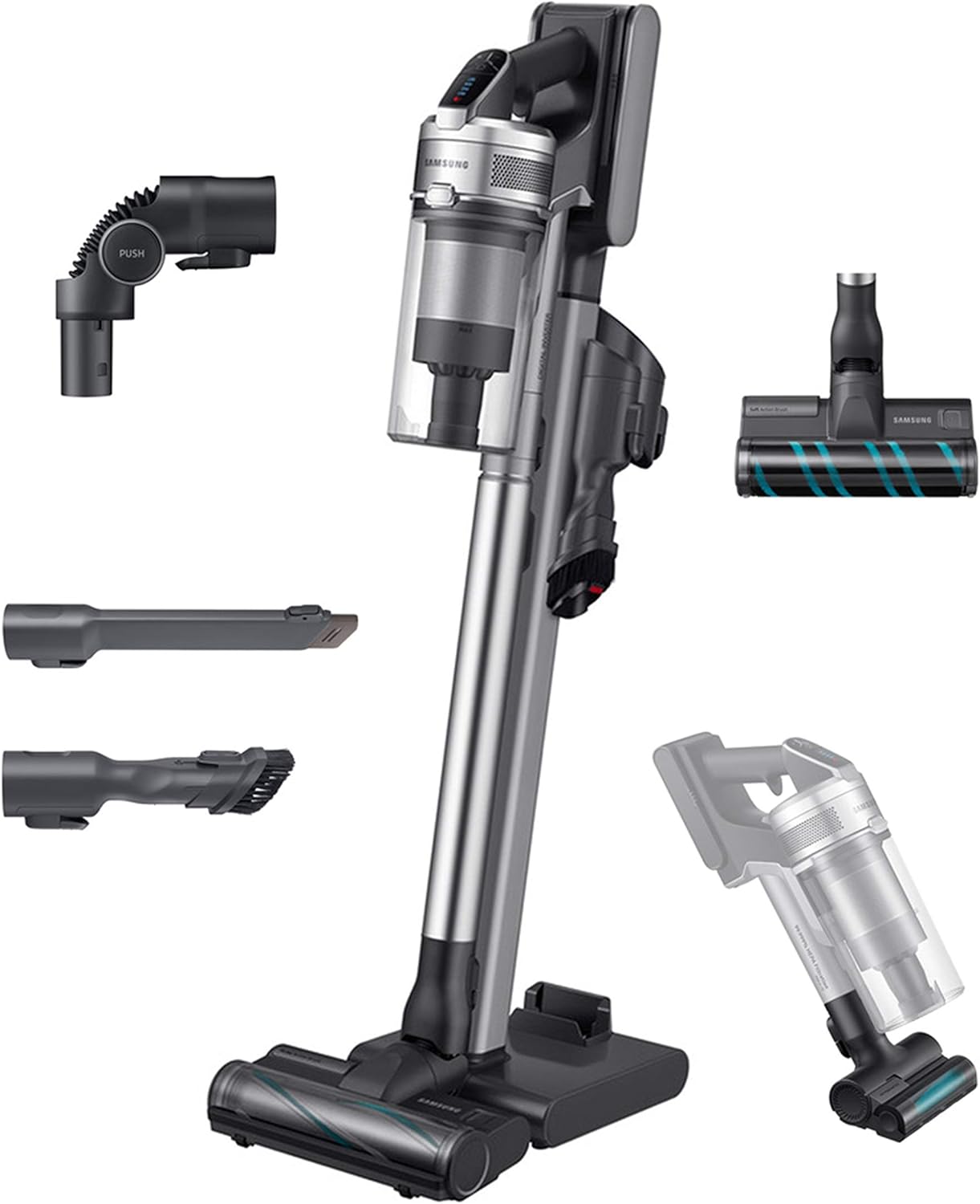 SAMSUNG Jet 90 Cordless Stick Vacuum VS20R9046T3/SG