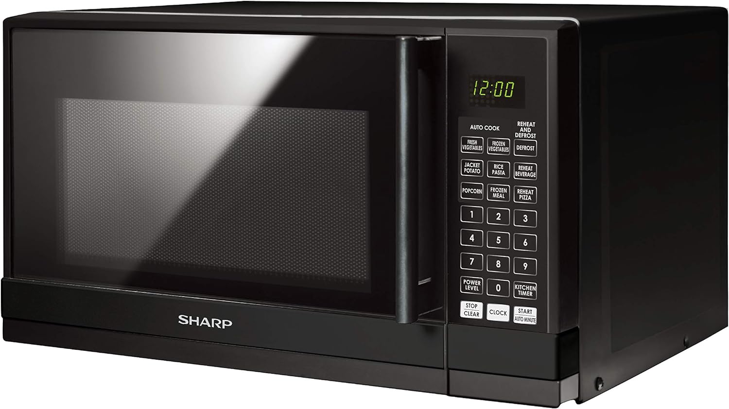 SHARP 20L Digital Solo Microwave Oven R-20GHM-BK3