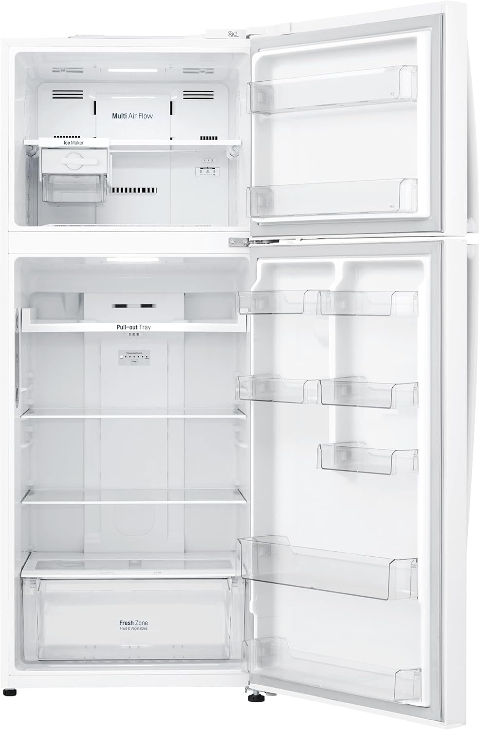 LG 438L Double Door Refrigerator GR-C629HQCL