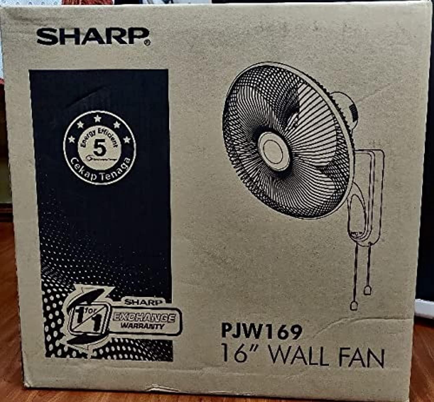 SHARP 16" Stand Fan PJT169