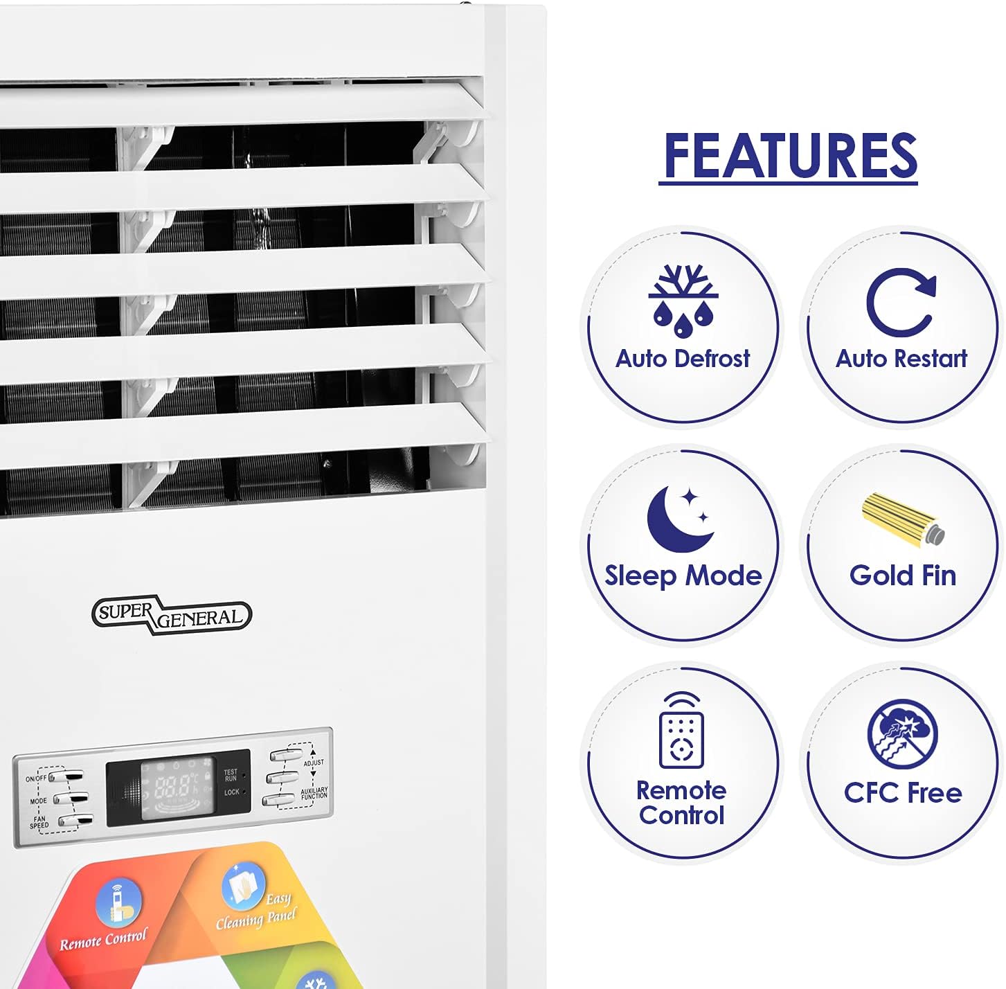 Super General 3 Ton Floor Standing Air Conditioner SGFS36NE