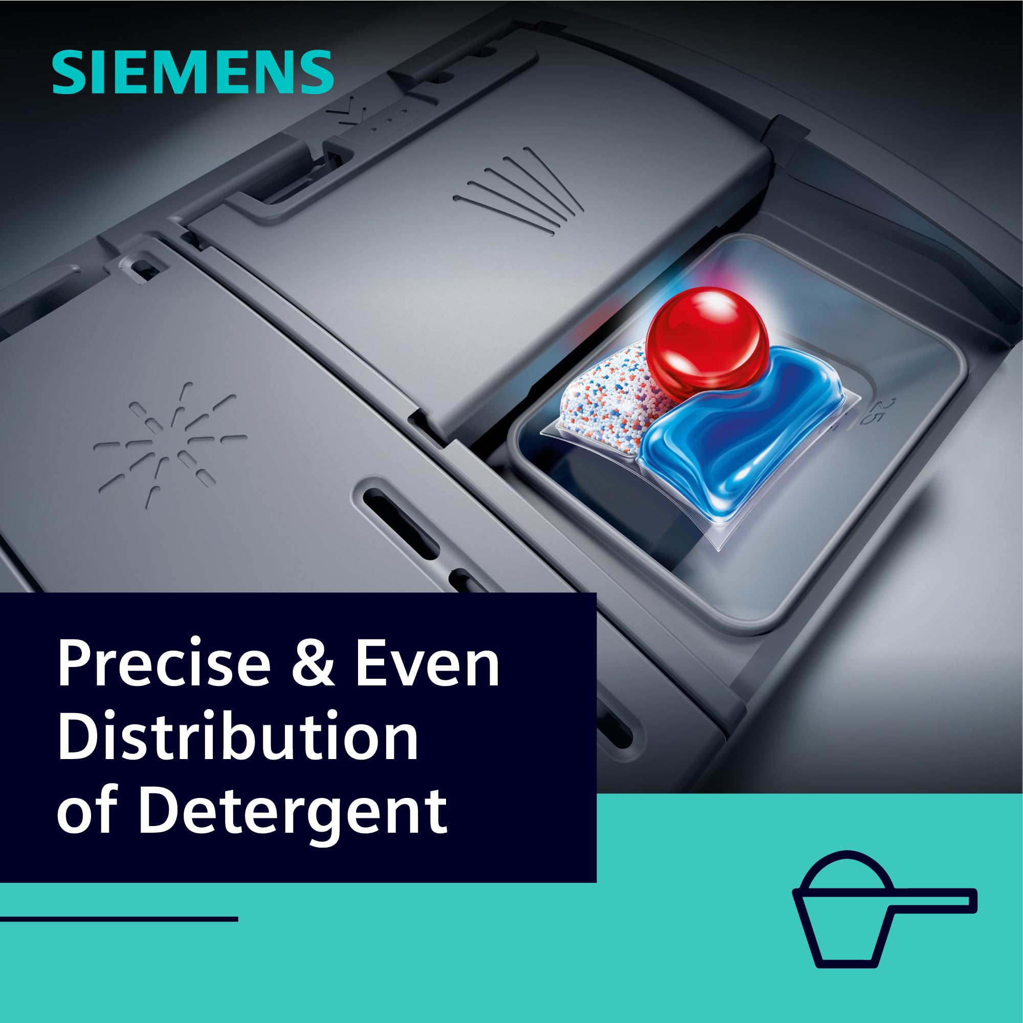 Siemens 12 Place Setting Dishwasher SN25D800GC