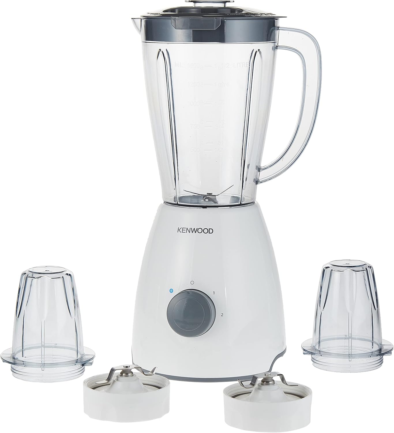 KENWOOD 400W 1.5L  Blender With Grinder Mill -  BLP10.C0WH