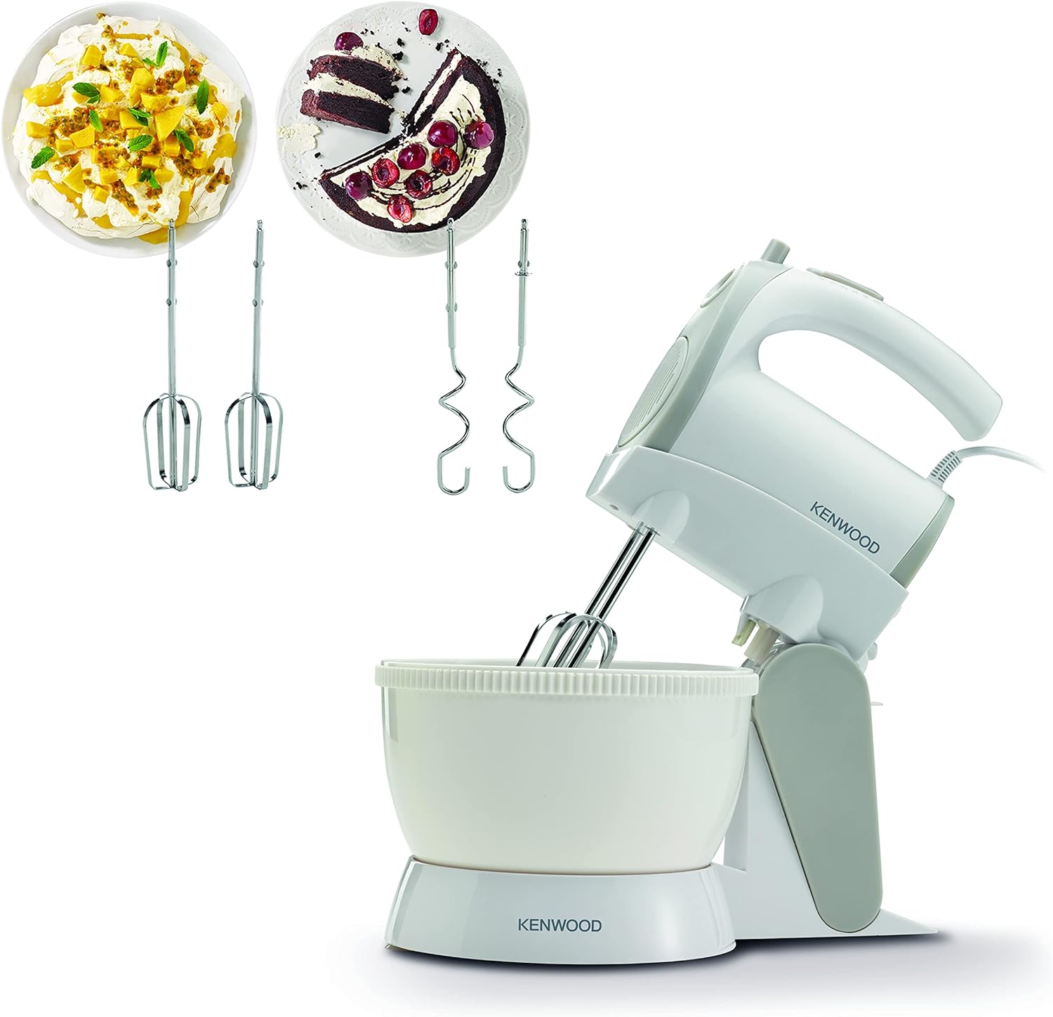 KENWOOD 300W Hand Stand Mixer Hand With Bowl HMP22.000WH