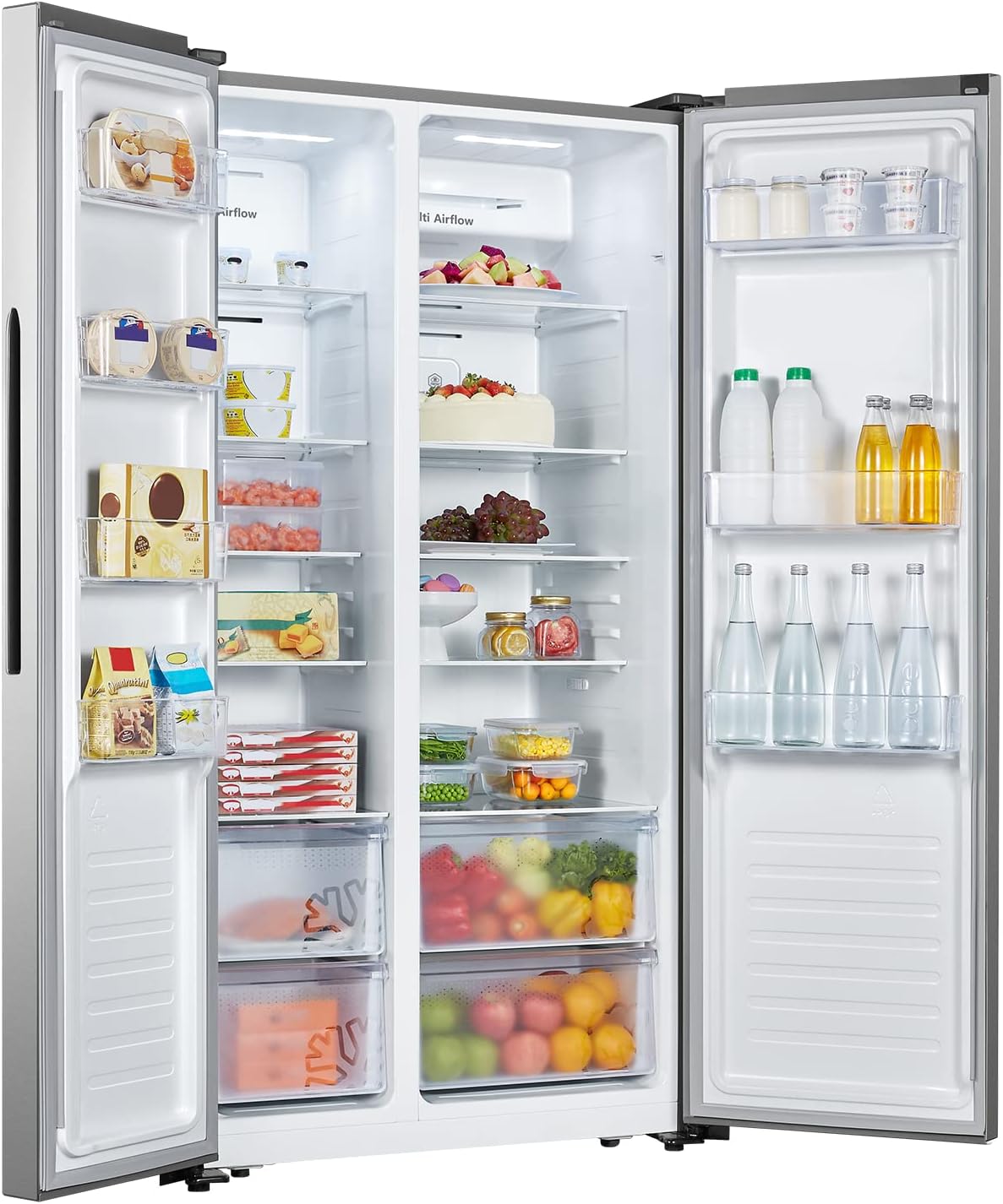 Hisense 670L Side By Side Refrigerator RS670N4ASU