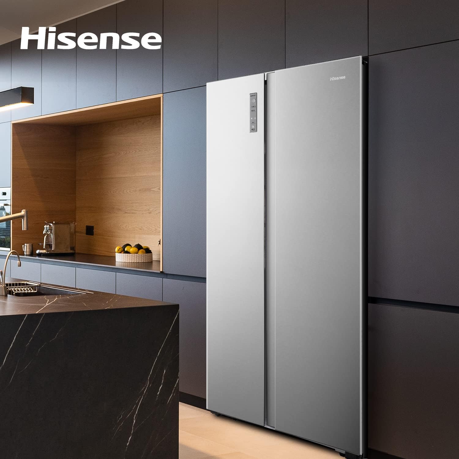 Hisense 670L Side By Side Refrigerator RS670N4ASU