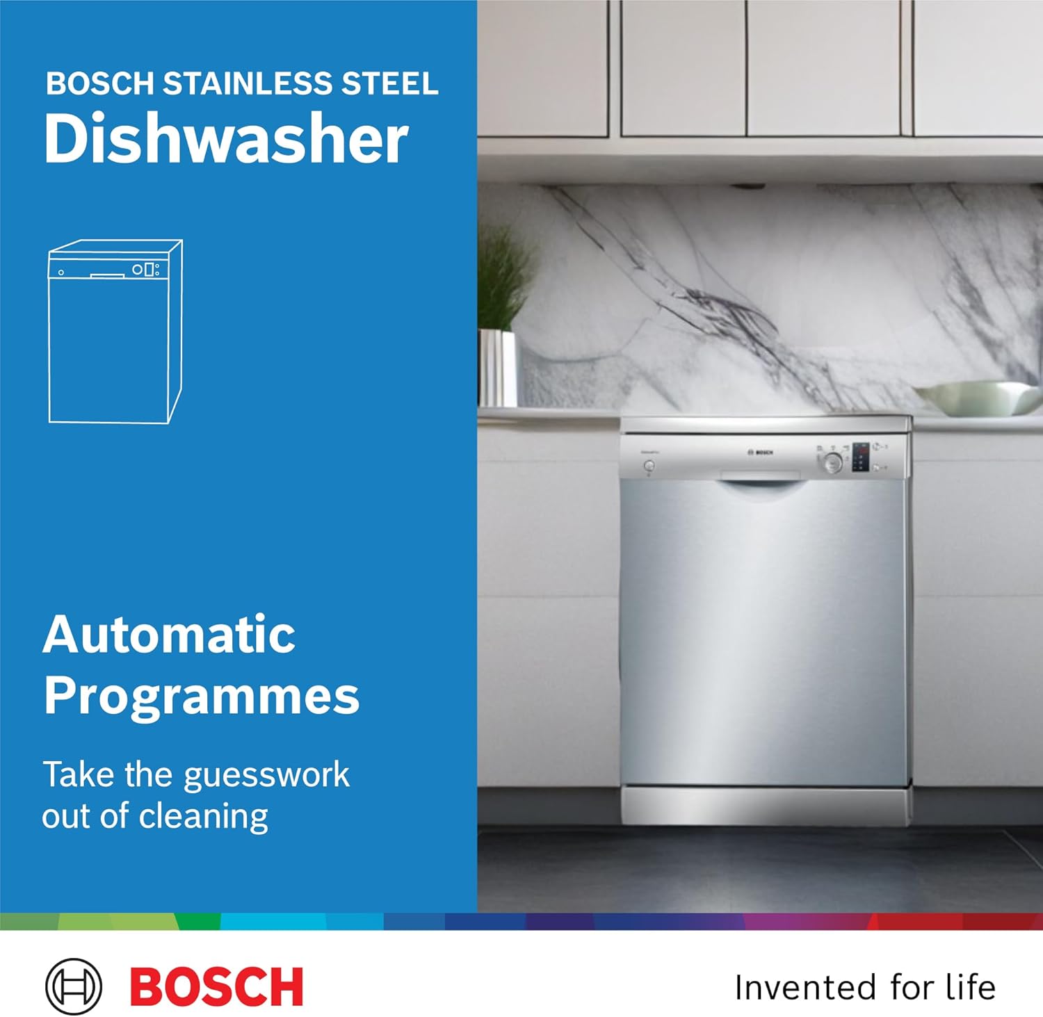 Bosch 12 Place Setting Dishwasher SMS50D08GC