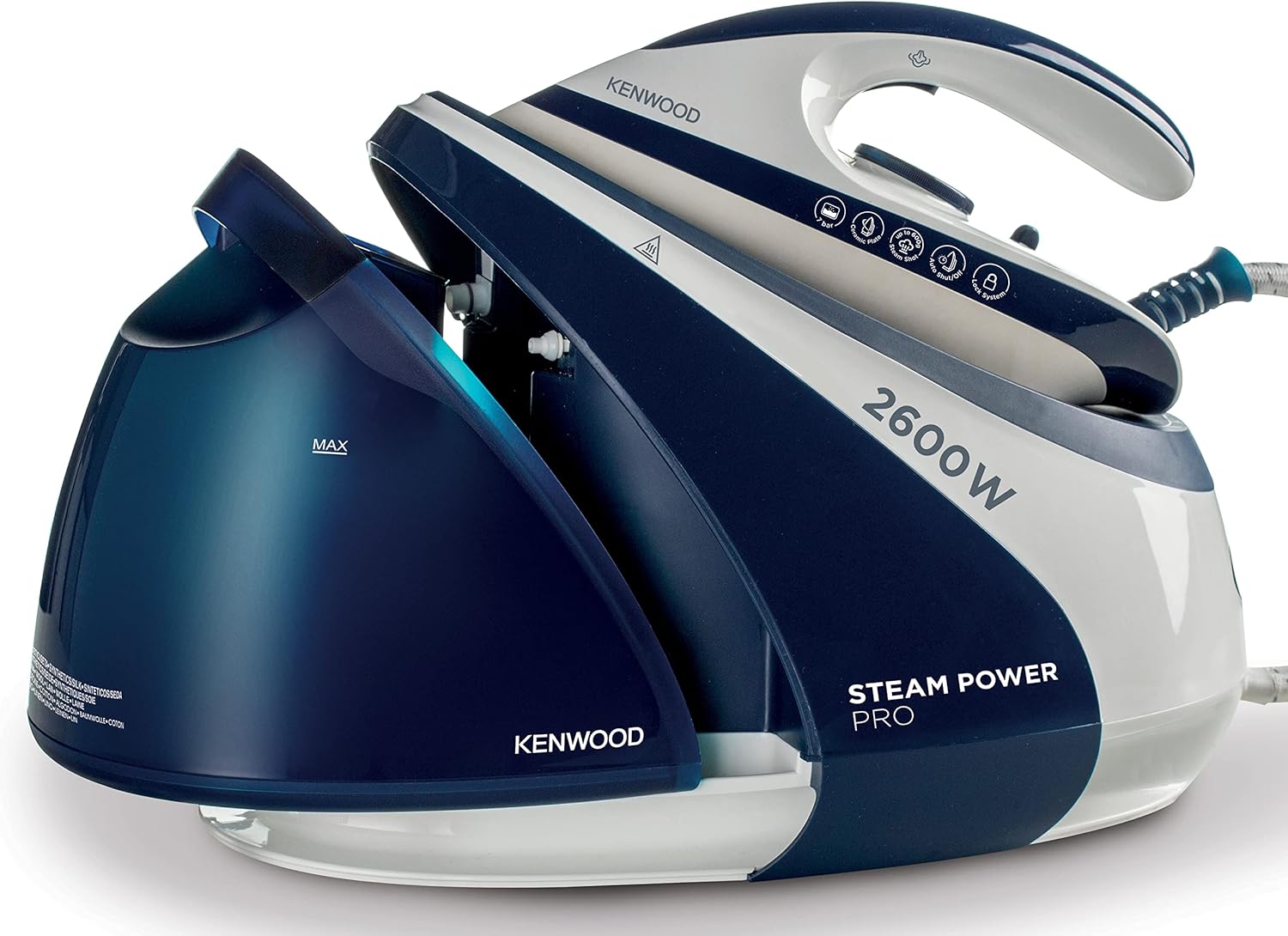 KENWOOD 2600W Steam Iron Steam Station SSP70.000WB