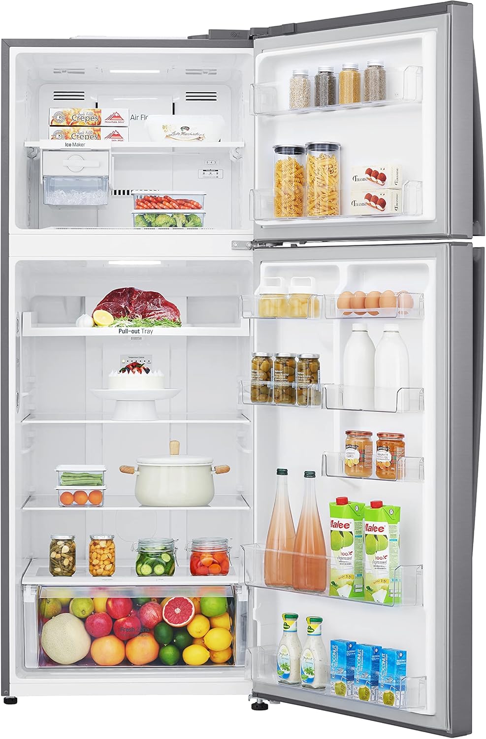 LG 438L Double Door Refrigerator GR-C619HLCL