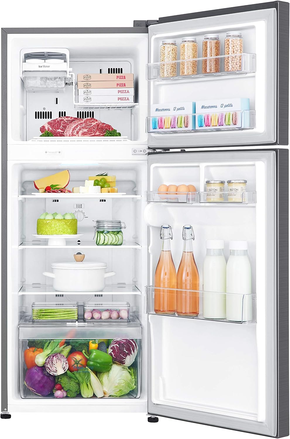 LG 234L Double Door Refrigerator GR-C345SLBB