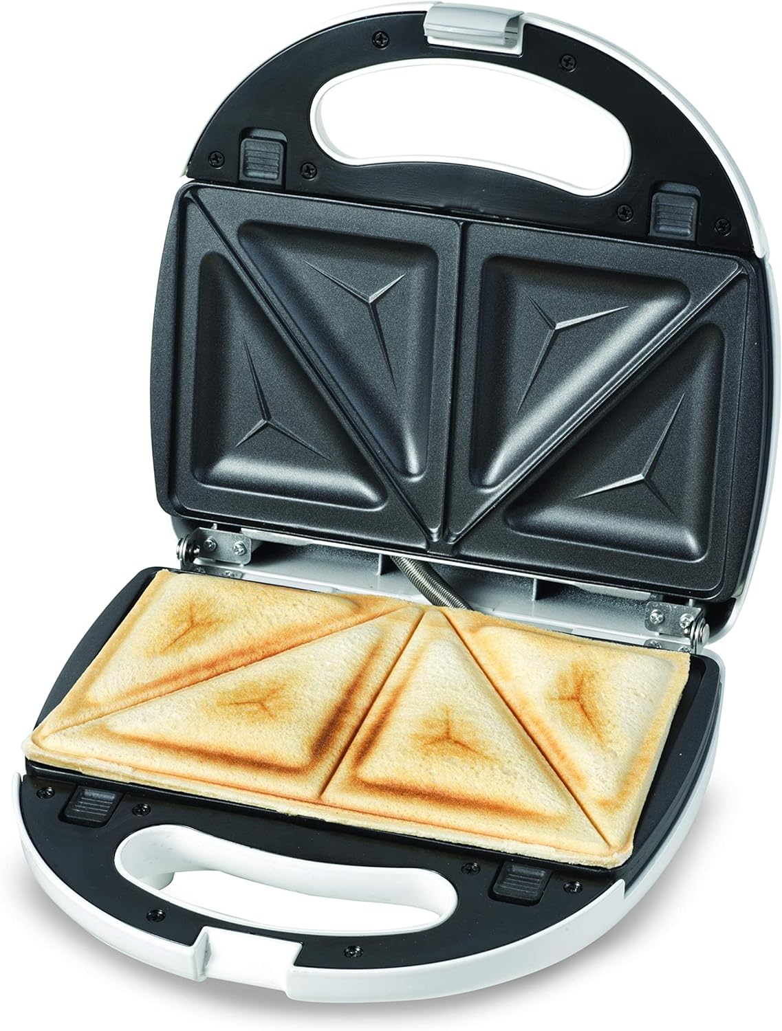 KENWOOD 2 In 1 Sandwich And Grill/Griddle,Dual Plate Press For Toasties SMP01.A0WH